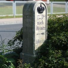 Kgl.-sächs. Postmeilenstein Poppengrün