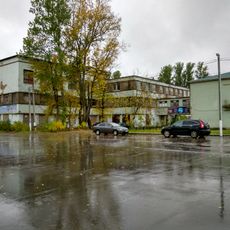 Здание ремесленного училища, где учился Герой Советского Союза П.E. Лавров (Сясьстрой)