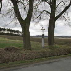 Kříž pod Krčí u silnice na Temelín