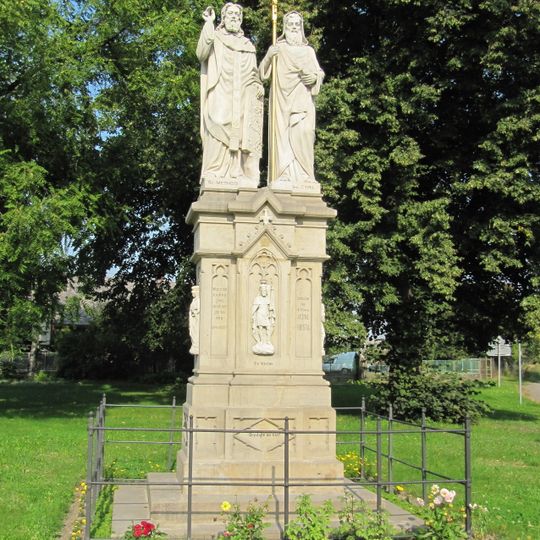 Statue of Saints Cyril and Methodius, Radslavice