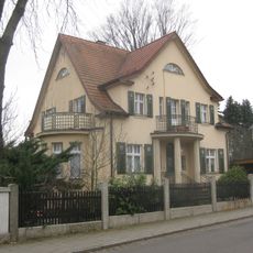 Villa mit Garten und Einfriedung Parsevalstraße 1