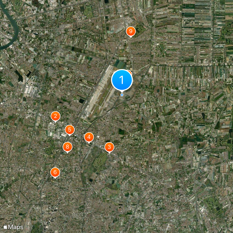 Bhumibol Adulyadej Hospital Map