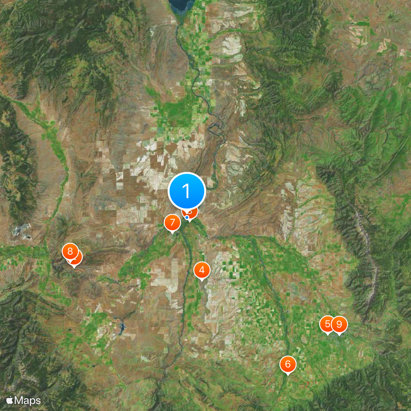 Madison River Map