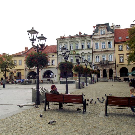 Market Square in Bielsko-Biała