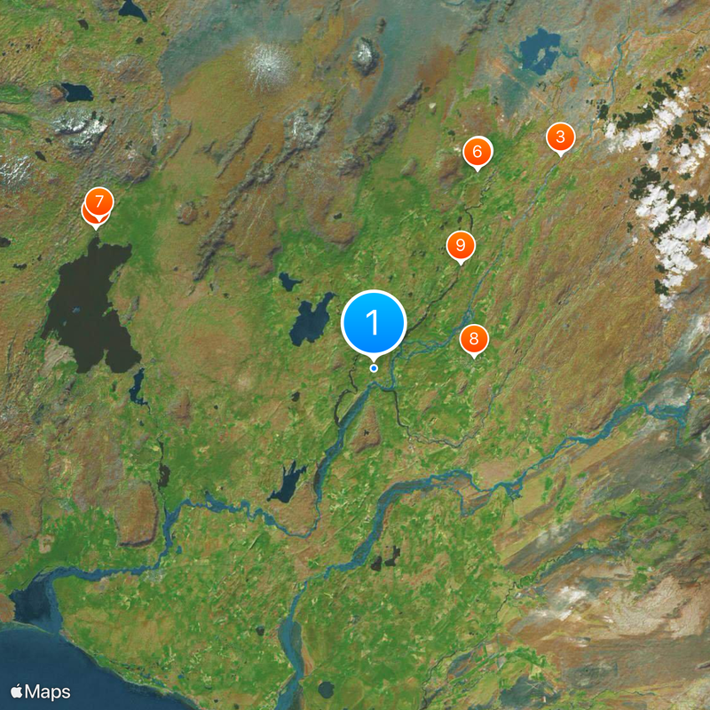 Skálholt Map