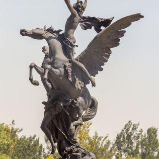 Statues of Pegasus