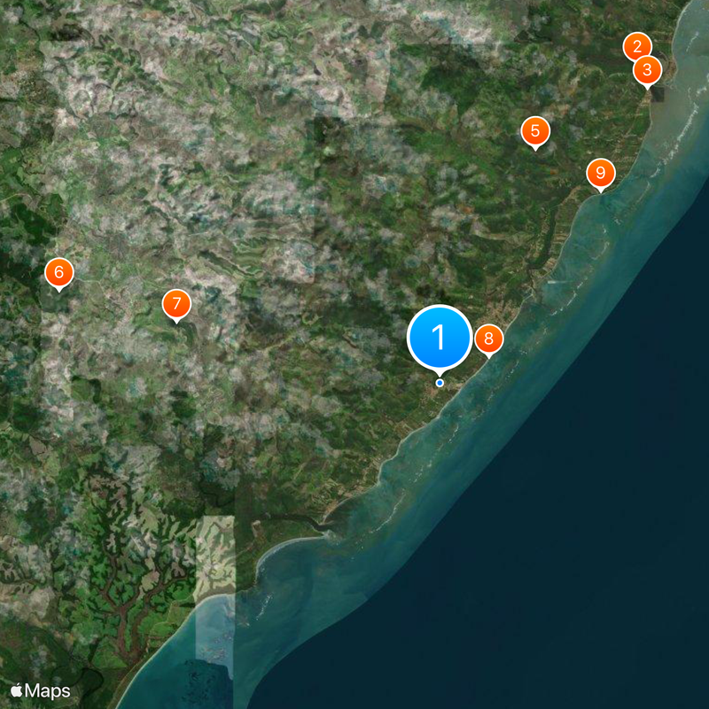 São Miguel dos Milagres Map
