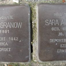 Stolperstein à la mémoire de Sara Agranow