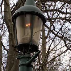 Sewer Gas Lamp Opposite Junction With Union Road