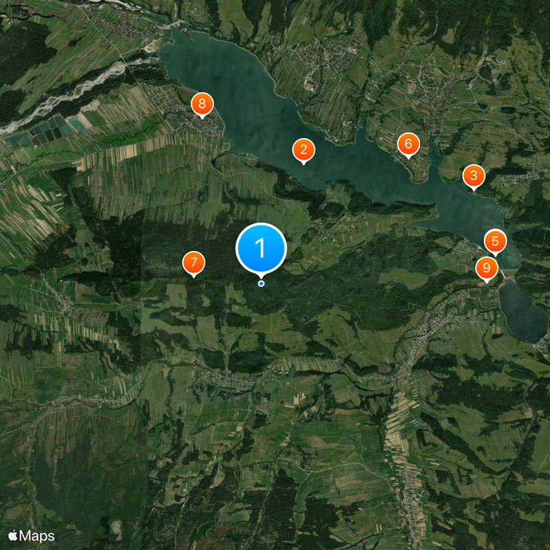 Beskids Map