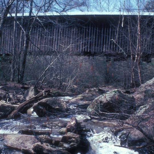 Elder's Mill Covered Bridge and Elder Mill