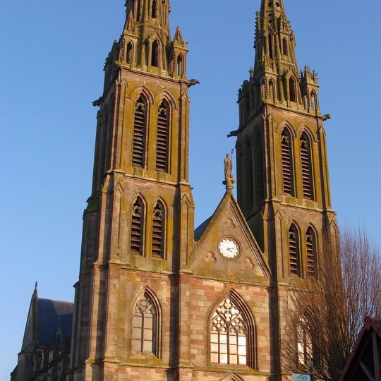 Kollegiatstift St. Nikolaus, Munster en Lorraine, Frankreich