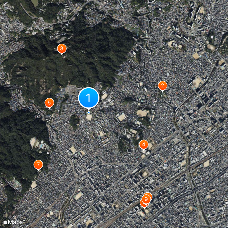 Ikuei Academy Map