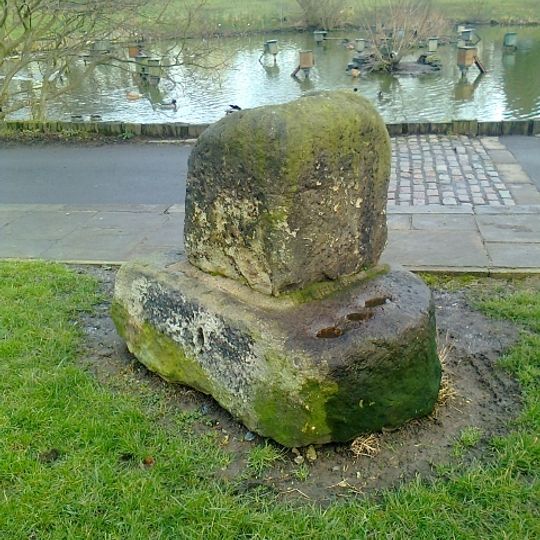 Cross Base, Adjacent To Cross House