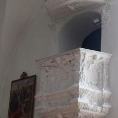 Pulpit of Spitalkirche Heilig Geist