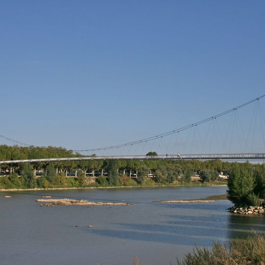 Passerelle suspendue d'Agen