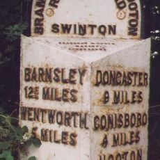 Milepost Approximately 100 Metres To North West Of Junction With Highthron Road