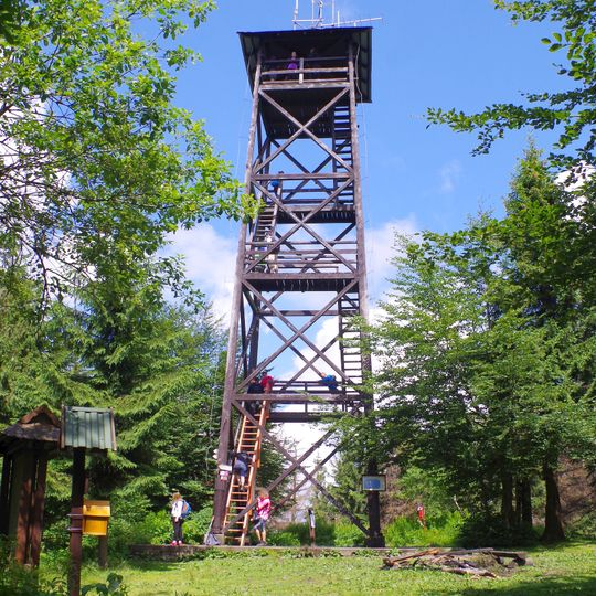 Observation tower on Mogielica