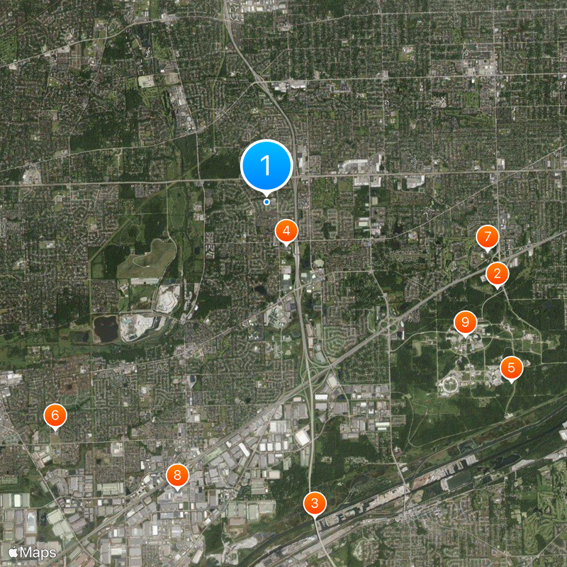 Woodridge Map