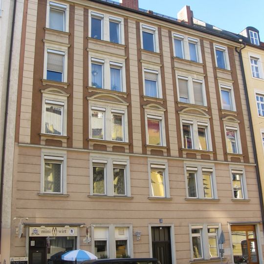 Baudenkmal D-1-62-000-6504 in München im Ortsteil München