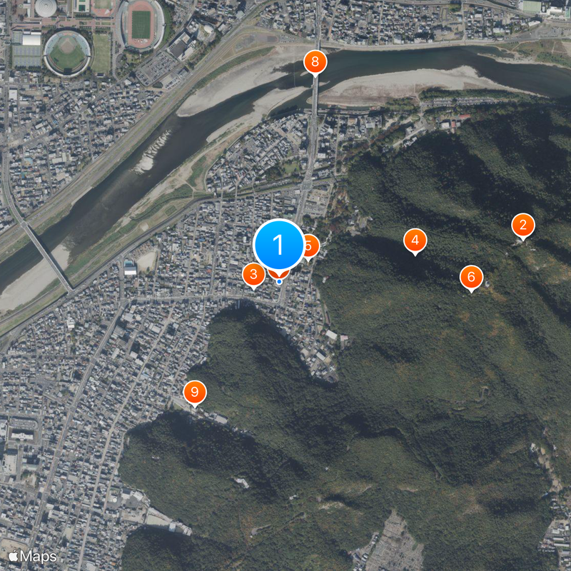 Gifu Great Buddha Mapa