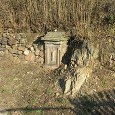 Kříž na konci Žižkovy ulice v Miřeticích