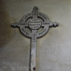 Lt R. Asquith Battlefield Cross, Mells, Somerset