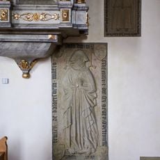 Grabstein für Petronella von Baldersheim