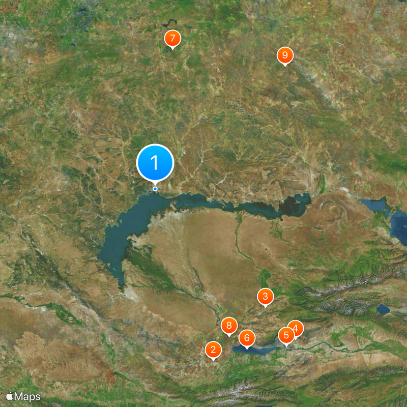 Balkhash Map