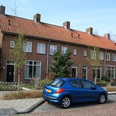 Rijtje woningen