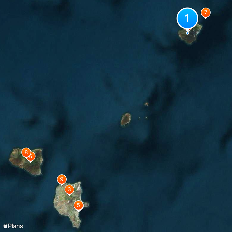 Mount Stromboli Mapa