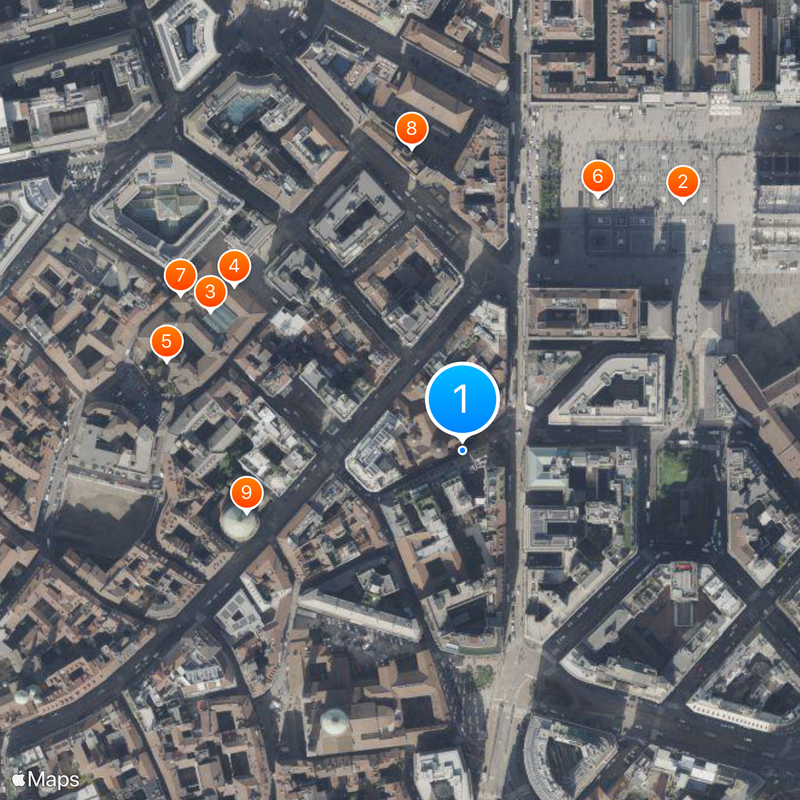 Santa Maria presso San Satiro Mapa