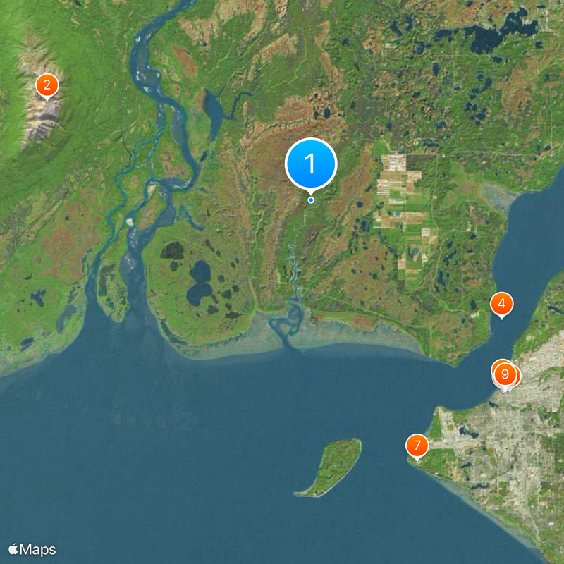Matanuska-Susitna Valley Map