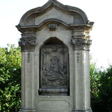 Dvanáctiletý Ježíš v chrámu mezi učenci - 3. kaplička libkovických Sedmi bolestí Panny Marie ve Vtelně