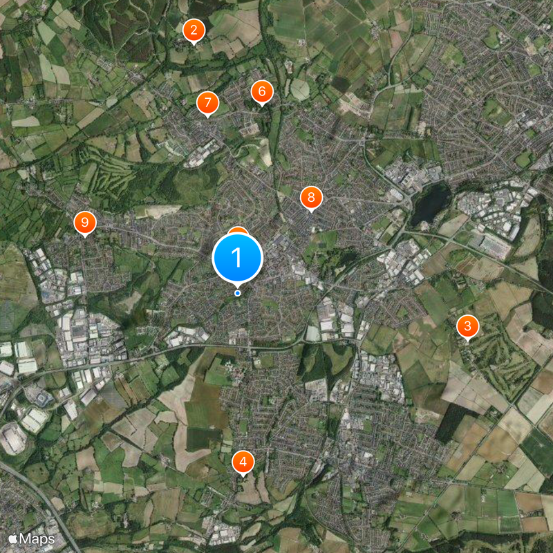 Ashfield Map