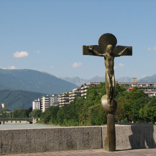 Kruzifix auf der Innbrücke
