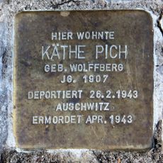 Stolperstein en memoria de Käthe Pich