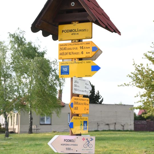 Rozcestník Podmolí