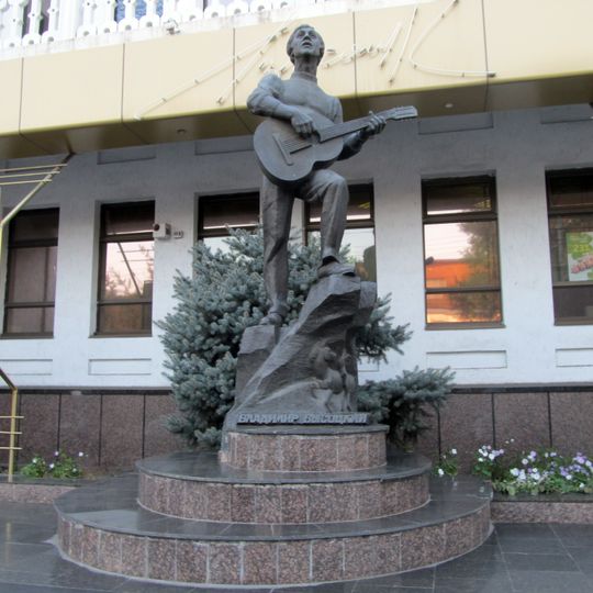 Vladimir Vysotsky monument in Melitopol