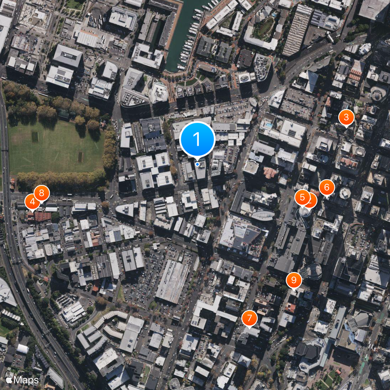 New Zealand Media and Entertainment Map