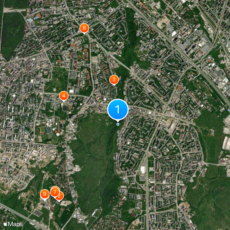 23rd MMC – Sofia-city 23 Map