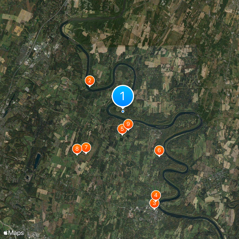 Great Appalachian Valley Karte