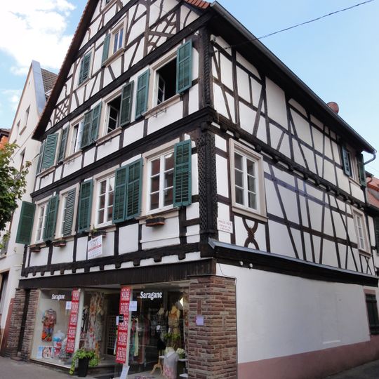 Maison au 2, rue Nationale à Wissembourg