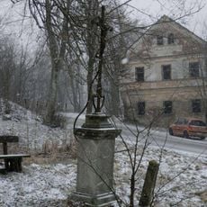 Pamětní kříž v Horním Kramolíně (2)