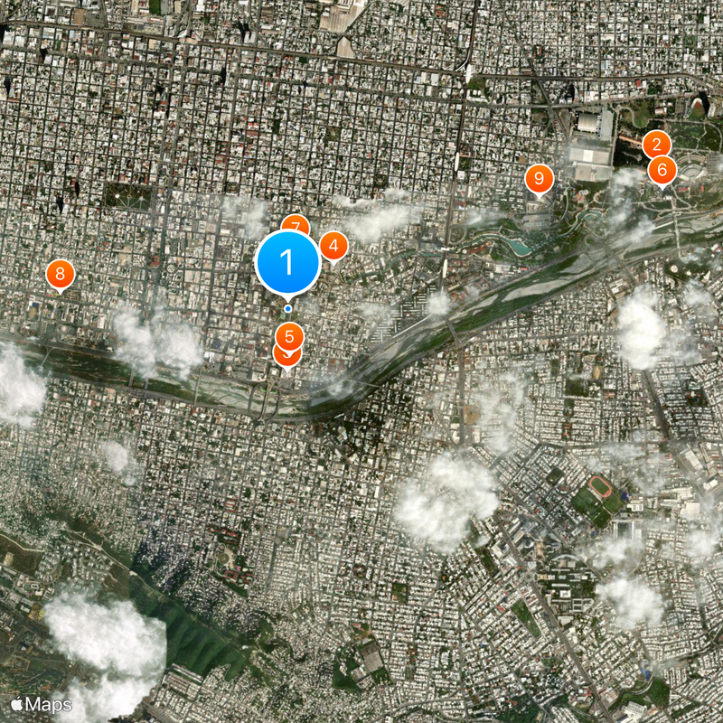 Macroplaza Map