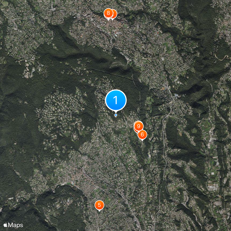 Fondation Maeght Map