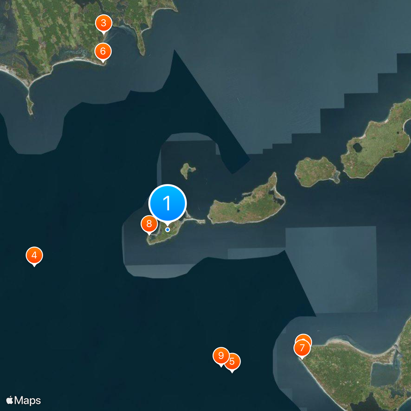 Cuttyhunk Island Map