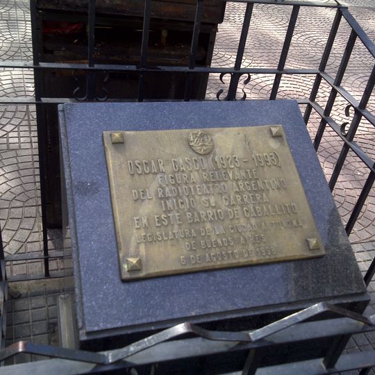 Homenaje a Oscar Casco