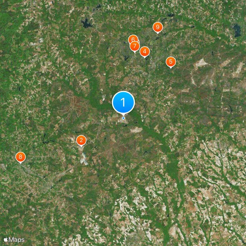 Camp Mackall Map