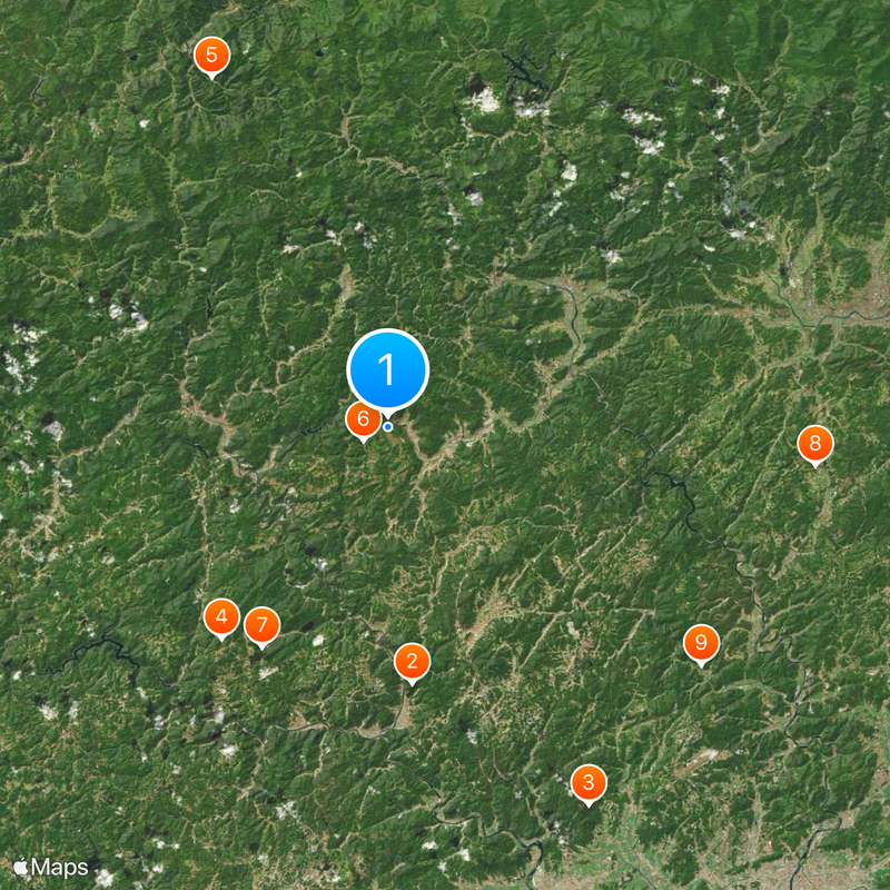 Himesakakanachiana Limestone Cave Map